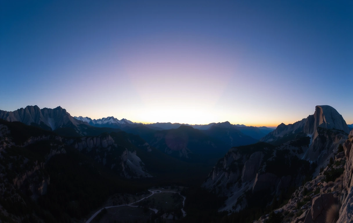 Morning horizon reflecting financial clarity